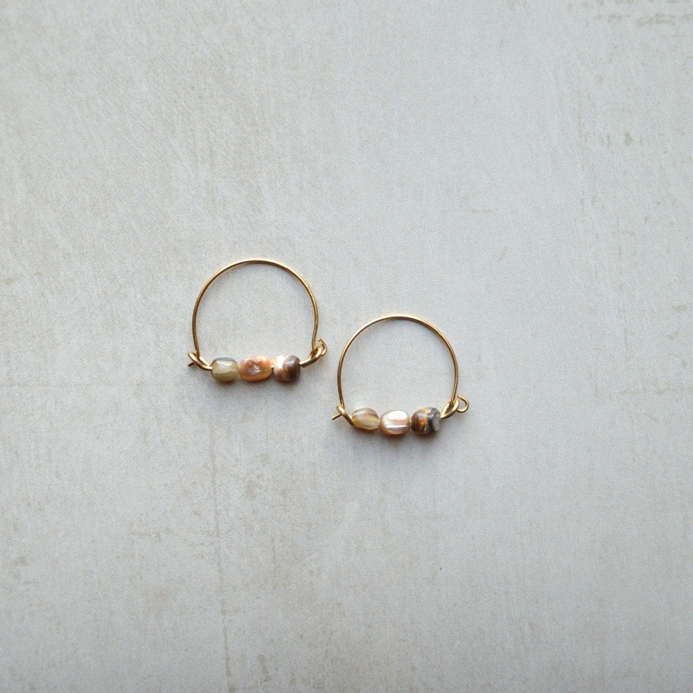 Reneigh Brass Earrings - Picture 2 of 4